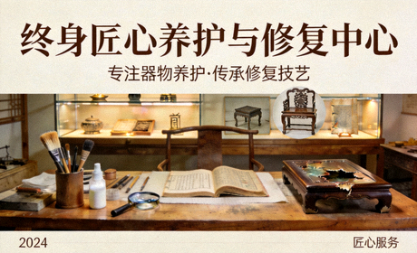 开云集团认证中国区售后养护中心技师进行高级腕表与皮具精细维护图
